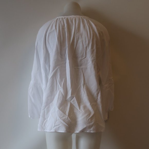 NWOT SIDE STITCH LOS ANGELES BELL SLEEVE TOP XS * - Picture 8 of 11